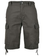 Build Your Brandit Vintage Cargoshorts aus schwerer Baumwolle, Anthracite S, BYB2002 – Bild 3