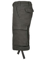 Build Your Brandit Vintage Cargoshorts aus schwerer Baumwolle, Anthracite S, BYB2002 – Bild 5