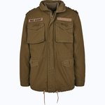 Build Your Brandit M-65 Giant Feldjacke mit herausnehmbarem Futter, Black S, BYB3101 – Bild 3
