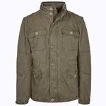 Britannia Giacca da campo effetto used – Olive