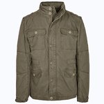 Britannia Feldjacke im Used Look – Olive