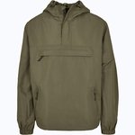 Build Your Brandit Windbreaker mit Mesh-Futter und Kordelzug – Olive