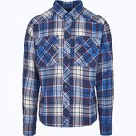 Build Your Brandit Kariertes Flanellhemd aus Baumwolle – Navy-Red
