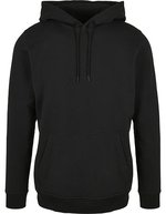 Basic Hoody mit Kängurutasche 270g/m² – Black