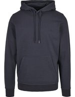 Build Your Brand Basic Basic Hoody mit Kängurutasche 270g/m², Burgundy S, BYBB001 – Blu navy