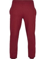 Basic Sweatpants mit Kordelzug und Taschen – Burgundy