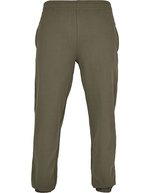 Basic Sweatpants mit Kordelzug und Taschen – Olive