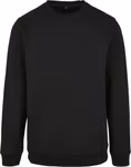 Build Your Brand Basic Basic Crewneck Sweatshirt 50/50 Baumwolle/Polyester, Black M, BYBB003 – Bild 3