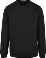 Build Your Brand Basic Basic Crewneck Sweatshirt 50/50 Baumwolle/Polyester, Black M, BYBB003 – Bild 3