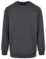 Build Your Brand Basic Basic Crewneck Sweatshirt 50/50 Baumwolle/Polyester – Charcoal