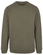 Build Your Brand Basic Basic Crewneck Sweatshirt 50/50 Baumwolle/Polyester, Black M, BYBB003 – Oliva
