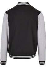 Build Your Brand Basic Basic College Jacket Navy/White XS (BYBB004), BYBB004 – Bild 4
