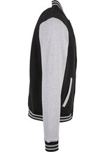 Build Your Brand Basic Basic College Jacket Navy/White XS (BYBB004), BYBB004 – Bild 5