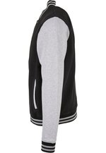 Build Your Brand Basic Basic College Jacket Navy/White XS (BYBB004), BYBB004 – Bild 6