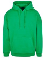Basic Oversize Hoody aus Baumwoll-Mix – Grass Green