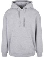 Build Your Brand Basic Basic Oversize Hoody aus Baumwoll-Mix, Black M, BYBB006 – Melange Grigio
