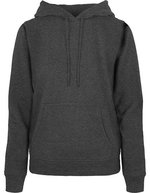Basic Hoody mit Kängurutasche für Damen – Charcoal