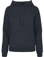 Build Your Brand Basic Basic Hoody mit Kängurutasche für Damen, Burgundy XS, BYBB007 – Blu navy