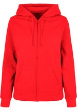 Build Your Brand Basic Basic Zip Hoody mit Kängurutasche für Damen, Navy L, BYBB009 – Bild 3