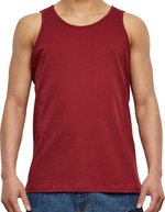 Build Your Brand Basic Basic Tank Top aus 100% Baumwolle – Burgundy