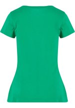 Build Your Brand Basic Basic T-Shirt mit Rundhals für Damen, City Red S, BYBB012 – Bild 4