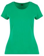 Build Your Brand Basic Basic T-Shirt mit Rundhals für Damen, City Red S, BYBB012 – Grass Green