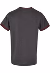 Build Your Brand Basic Ringer T-Shirt Regular Fit für Herren, Black/City Red S, BYBB022 – Bild 4