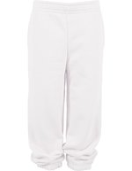 Kids Basic Sweatpants – White