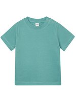 Babybugz Baby T-Shirt aus Bio-Baumwolle, Black 0-3 Monate, BZ02 – Sage Green
