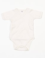 Babybugz Baby Kimono Bodysuit aus Bio-Baumwolle, Organic Natural 6-12 Monate, BZ05T – Bild 3