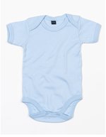 Babybugz Baby Bodysuit White 0-3 Monate (BZ10), BZ10 – Dusty Blue