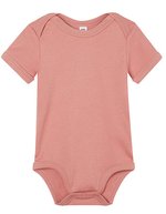 Babybugz Baby Bodysuit White 0-3 Monate (BZ10), BZ10 – Dusty Rose