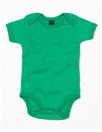 Babybugz Baby Bodysuit White 0-3 Monate (BZ10), BZ10 – Kelly Green