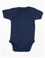 Babybugz Baby Bodysuit White 0-3 Monate (BZ10), BZ10 – Nautical Navy