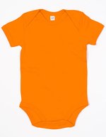 Babybugz Baby Bodysuit White 0-3 Monate (BZ10), BZ10 – Orange