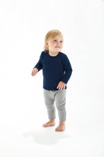 Babybugz Baby Langarmshirt aus Bio-Baumwolle, White 3-6 Monate, BZ11 – Bild 1