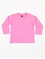 Babybugz Baby Langarmshirt aus Bio-Baumwolle – Bubble Gum Pink
