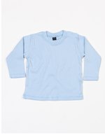 Babybugz Baby Langarmshirt aus Bio-Baumwolle – Dusty Blue