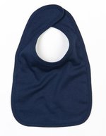 Babybugz Nachhaltiges Baby-Lätzchen aus Bio-Baumwolle, White One Size, BZ12 – Nautical Blu navy