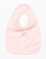 Babybugz Nachhaltiges Baby-Lätzchen aus Bio-Baumwolle, White One Size, BZ12 – Polvere Rosa