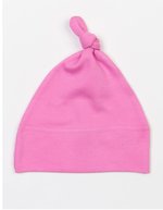 Babybugz Bio-Baumwollmütze mit Knotenverschluss – Bubble Gum Pink