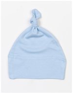 Babybugz Bio-Baumwollmütze mit Knotenverschluss – Dusty Blue