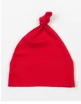 Babybugz Bio-Baumwollmütze mit Knotenverschluss, Black One Size, BZ15 – Red
