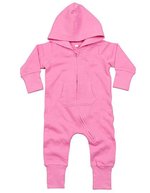 Babybugz Baby All-in-One Overall aus Bio-Baumwolle – Bubble Gum Pink