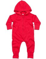 Babybugz Baby All-in-One Overall aus Bio-Baumwolle, Bubble Gum Pink 2-3 Jahre, BZ25 – Rosso
