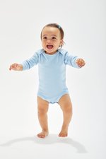 Babybugz Langarm-Babybody aus Bio-Baumwolle, Organic Natural 0-3 Monate, BZ30 – Bild 1