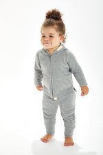 Babybugz Bio-Baumwoll Baby Sweatpants mit Bündchen, Bubble Gum Pink 18-24 Monate, BZ33 – Bild 1