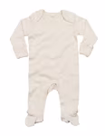 Babybugz Baby Romper made of Organic Cotton with Scratch Protection – image 3