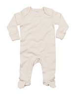 Babybugz Baby Sleepsuit With Scratch Mitts Organic Natural 0-3 Monate (BZ35), BZ35 – Bild 3