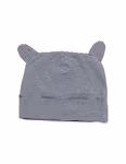 Babybugz Cuddly Baby Hat with Ears, Organic Natural/Mocha One Size, BZ51 – image 3
